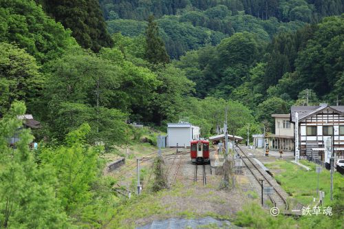 長野県最北端のローカル駅