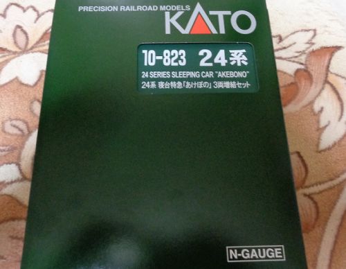 【Nゲージ】KATO 10-823「24系 寝台特急『あけぼの』3両増結セット」 購入編