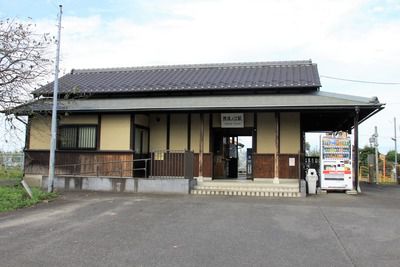 関東鉄道・騰波ノ江駅～カボチャ駅長と「とばのえ支線」の駅！