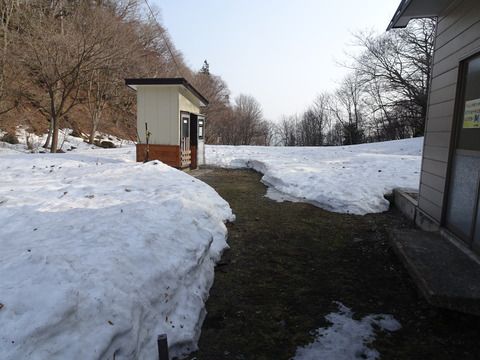 JR北海道フリーパスの旅(2018.3.27)2日目　その10～新しくなった小幌駅のバイオトイレ