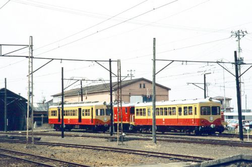 　電車が走っていた 栗原電鉄　1987.4.18