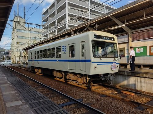 叡山電鉄「おちこぼれフルーツタルト」コラボ企画を見にいく（2020.10.29）