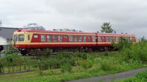 2018年晩夏　長野県内の保存蒸機を見て歩く旅　40　トレインギャラリー駐車場に保存される長野電鉄2500系