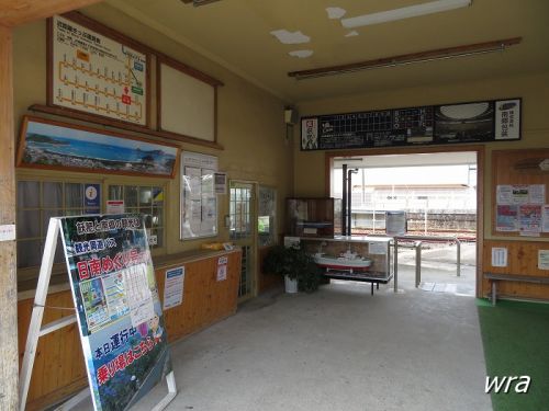 【施設紹介】JR日南線　南郷駅（宮崎県日南市）―西武ライオンズ一色の駅舎