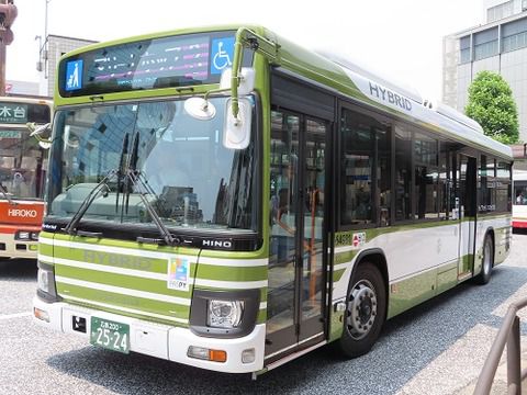 広島駅南口バス乗り場の工事に伴う縮小が開始