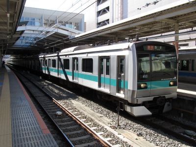 JR東日本E233系2000番台　小田急小田原線急行取手行き（代走）