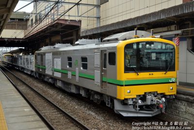 新型事業用車両 GV-E197系 @本庄駅