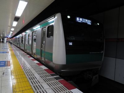 JR東日本E233系7000番台(東京2020)　相鉄本線各停羽沢横浜国大行き