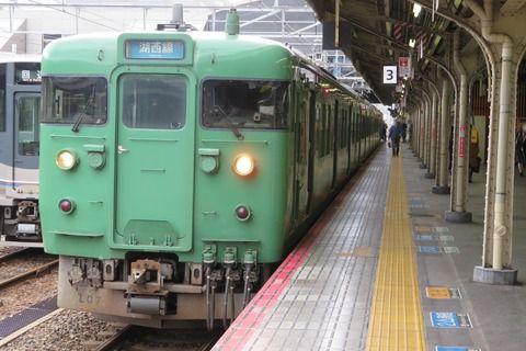 湖西線 堅田～近江舞子駅間で減便。日中の普通列車が毎時3本→2本に。 （2021年春のダイヤ改正）