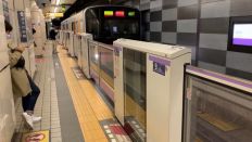 大手町駅で今回の旅ラストラン、半蔵門線準急南栗橋行き(東武車)にお乗り換え