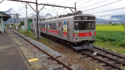 2018年晩夏　長野県内の保存蒸機を見て歩く旅　99 上田電鉄1000系電車