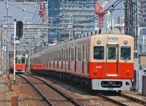 阪神本線（2002年６月）