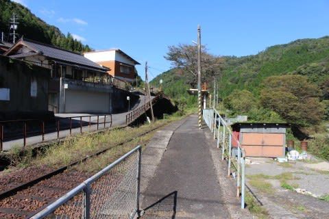 錦川鉄道　柳瀬駅