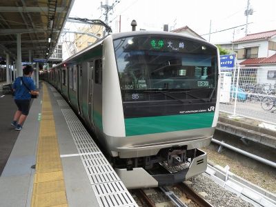JR東日本E233系7000番台(東京2020)　相鉄新横浜線各停(緑)大崎行き