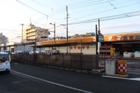 長崎電気軌道　若葉町駅（電停）
