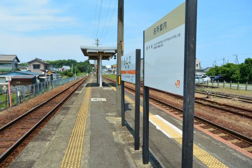 ＪＲ東海の端っこに到達！　紀勢本線・鵜殿駅　三重の駅をぐるり１３