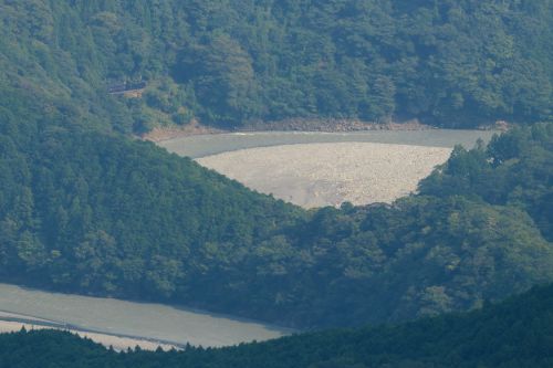 湖のように見える大井川　- 2021年残暑・大井川鉄道 -