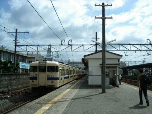 山陽本線115系　山陰本線の終点は幡生駅　2003-08-15
