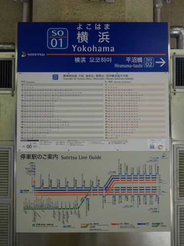 相模鉄道の駅　その1　横浜駅
