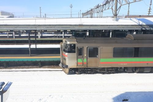 731系電車・岩見沢駅