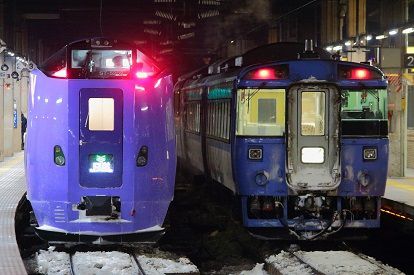 【代走レポート】1月6日～1月10日まで宗谷線特急をキハ261系5000番台ラベンダー編成が代走