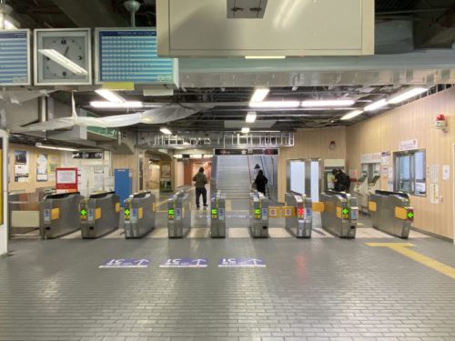 【御堂筋線】江坂駅のサインシステム更新と駅改修工事進捗状況